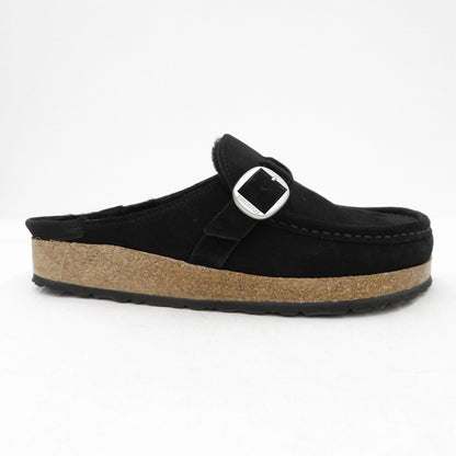 BIRKENSTOCK | ビルケンシュトック BUCKLEY SHEARLING サンダル 1021036 ブラック 26cm【瀬戸大橋店】