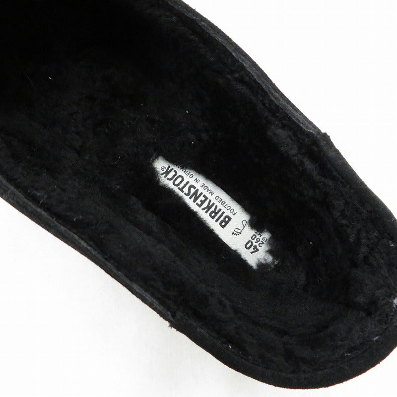 BIRKENSTOCK | ビルケンシュトック BUCKLEY SHEARLING サンダル 1021036 ブラック 26cm【瀬戸大橋店】