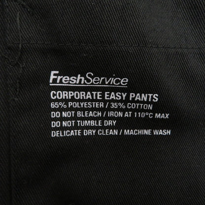 FreshService | フレッシュサービス CORPORATE EASY PANTS パンツ FSC241-40083B ブラック【瀬戸大橋店】