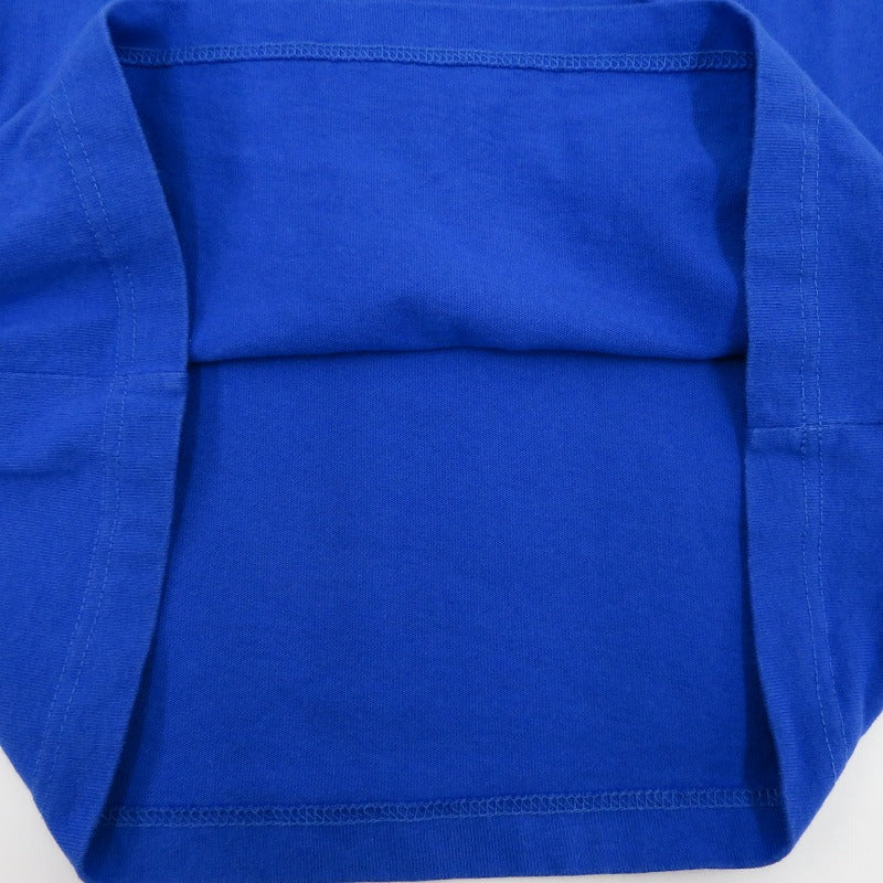 WIND AND SEA | ウィンダンシーウインダンシー EDGE LOGO L/S TEE 長袖Ｔシャツ WDS-O-SRET-24-Q1-CS-02 ブルー サイズ：L【瀬戸大橋店】