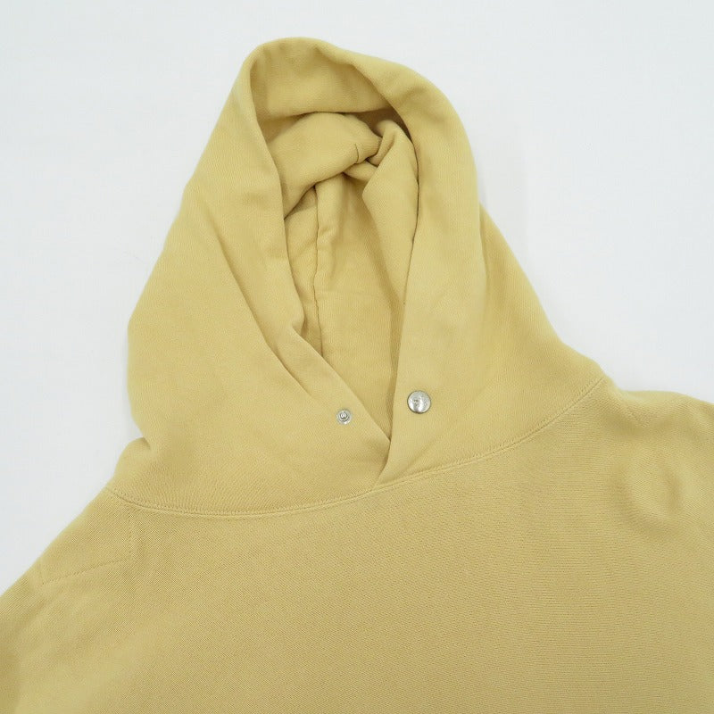 PHIGVEL | フィグベル ATHLETIC HOODED SWEAT パーカー PMAL-CL02 イエロー サイズ：40【瀬戸大橋店】