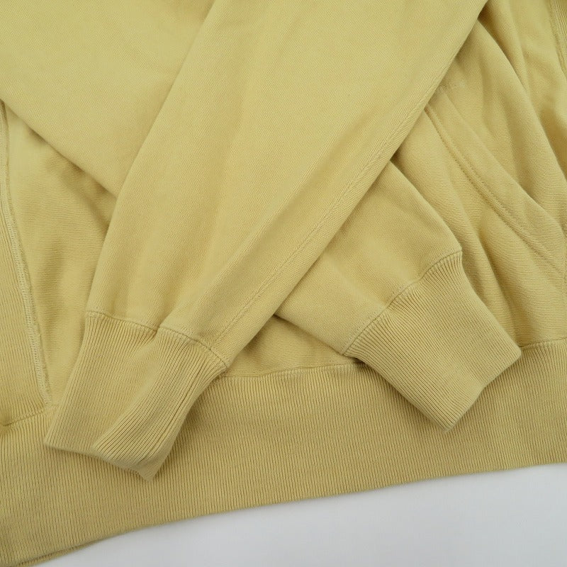 PHIGVEL | フィグベル ATHLETIC HOODED SWEAT パーカー PMAL-CL02 イエロー サイズ：40【瀬戸大橋店】