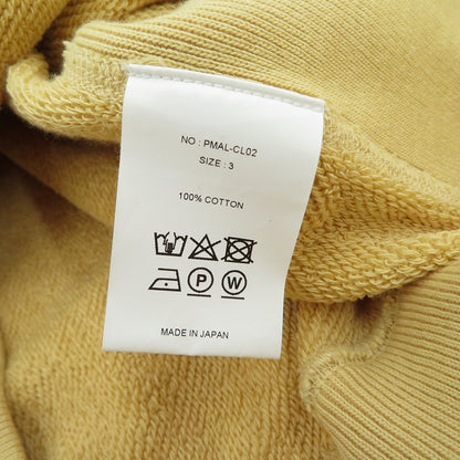 PHIGVEL | フィグベル ATHLETIC HOODED SWEAT パーカー PMAL-CL02 イエロー サイズ：40【瀬戸大橋店】