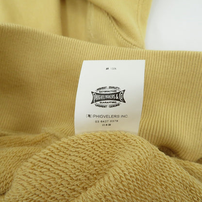 PHIGVEL | フィグベル ATHLETIC HOODED SWEAT パーカー PMAL-CL02 イエロー サイズ：40【瀬戸大橋店】