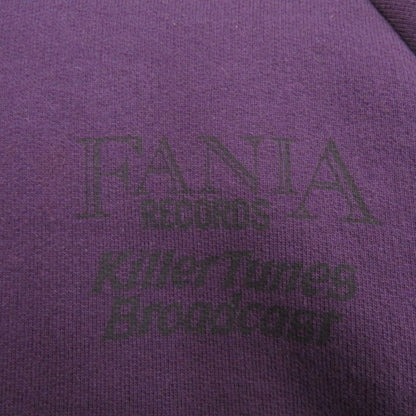 WACKOMARIA | ワコマリア FANIA RECORDS パーカー パープル サイズ：L【瀬戸大橋店】