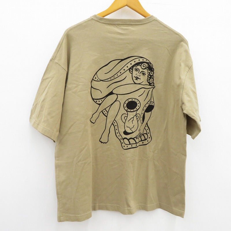 半袖Ｔシャツ ベージュ サイズ：L【瀬戸大橋店】