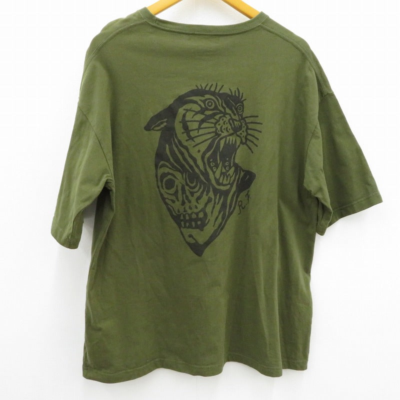 半袖Ｔシャツ カーキ サイズ：L【瀬戸大橋店】