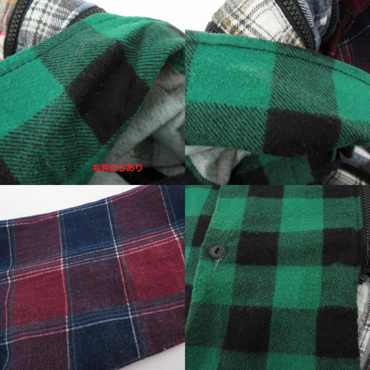 Needles | ニードルス 7 Cuts Zipped Shirt 長袖シャツ マルチ サイズ：不明【瀬戸大橋店】