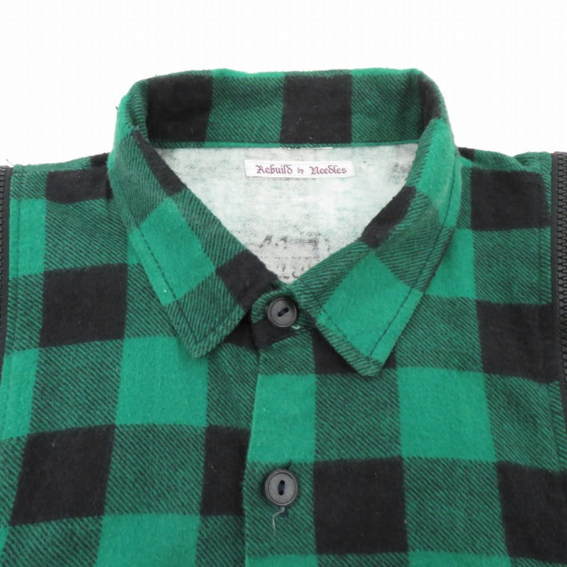 Needles | ニードルス 7 Cuts Zipped Shirt 長袖シャツ マルチ サイズ：不明【瀬戸大橋店】