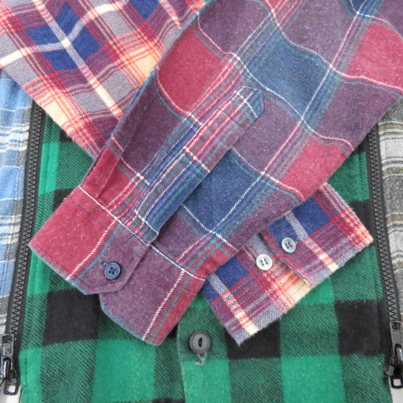 Needles | ニードルス 7 Cuts Zipped Shirt 長袖シャツ マルチ サイズ：不明【瀬戸大橋店】