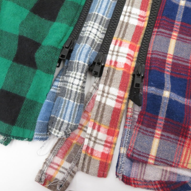 Needles | ニードルス 7 Cuts Zipped Shirt 長袖シャツ マルチ サイズ：不明【瀬戸大橋店】