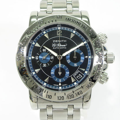 ZENITH | ゼニス RAINBOW EL PRIMERO レインボー エル・プリメロ 腕時計 01/02.0461.400 クロノグラフ 自動巻き ブラック×ブルー系×シルバー【三重本店】