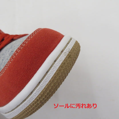 NIKE | ナイキ Air Jordan 1 Mid 'Denim' スニーカー DM4352-600 エアジョーダン レッド 26cm サイズ：26【瀬戸大橋店】