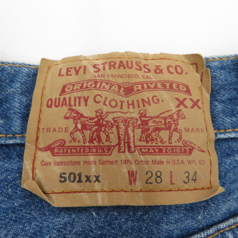 Levi's | リーバイス 501XX/USA製/裏刻印552 デニムパンツ 501-0000 ブルー【瀬戸大橋店】