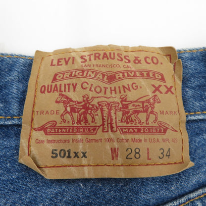 Levi's | リーバイス 501XX/USA製/裏刻印552 デニムパンツ 501-0000 ブルー【瀬戸大橋店】