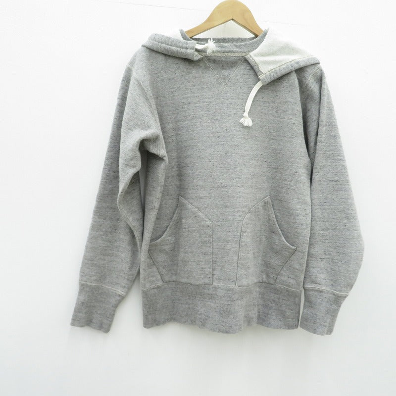 FREEWHEELERS | フリーホイーラーズ 1930s/POWER WEAR/ATTACHED HOOD SWEAT PARKA パーカー 2034004 グレー サイズ：38【瀬戸大橋店】