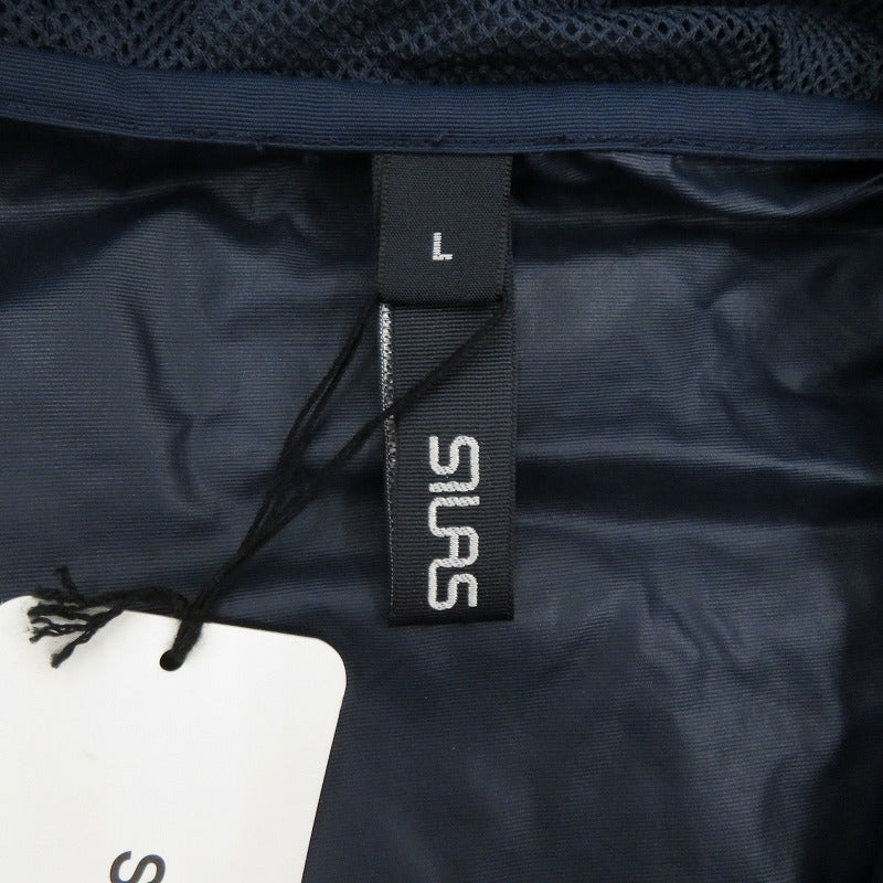 SILAS | サイラス SILAS&MARIA LOGO ANORAK ナイロンジャケット 10181510 ネイビー サイズ：L【瀬戸大橋店】