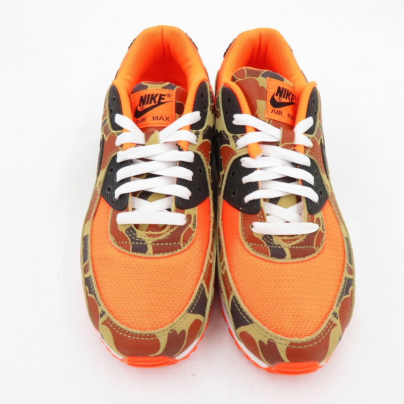 NIKE | ナイキ Air Max 90 "Orange Camo" エアマックス90 "オレンジカモ" スニーカー CW4039-800 オレンジ 28cm【瀬戸大橋店】