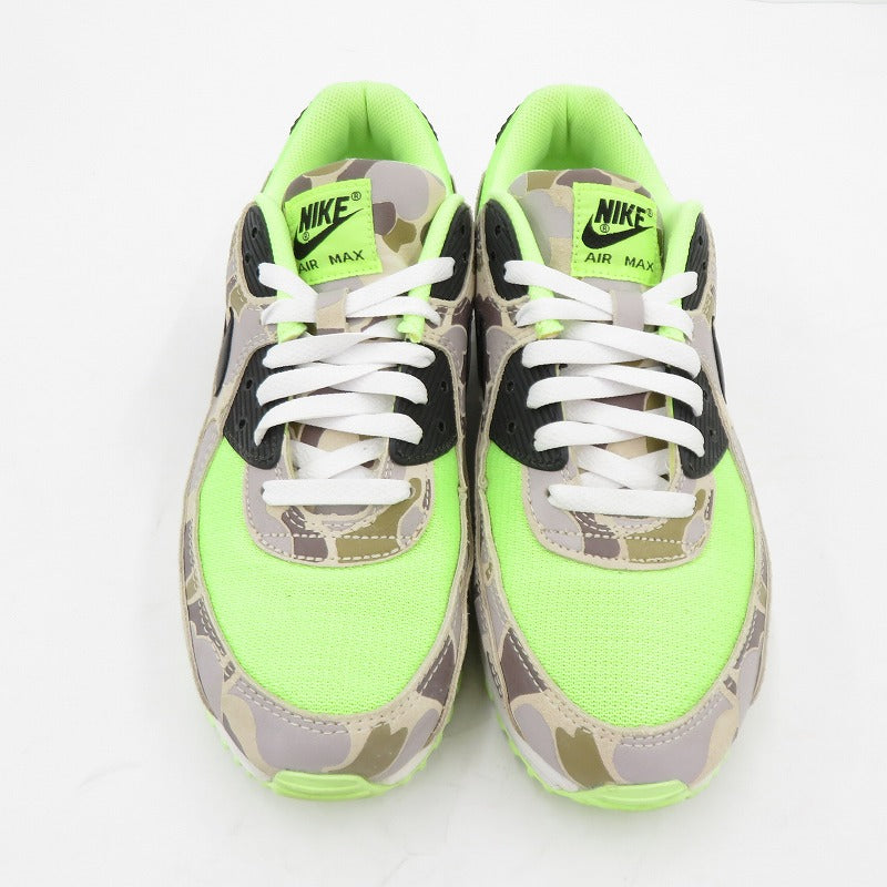 NIKE | ナイキ Air Max 90 "Green Camo" エアマックス90 "グリーンカモ" スニーカー CW4039-300 グリーン 28cm【瀬戸大橋店】
