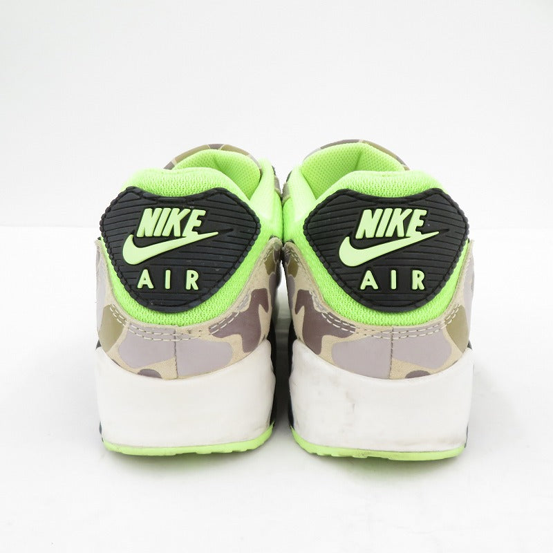 NIKE | ナイキ Air Max 90 "Green Camo" エアマックス90 "グリーンカモ" スニーカー CW4039-300 グリーン 28cm【瀬戸大橋店】