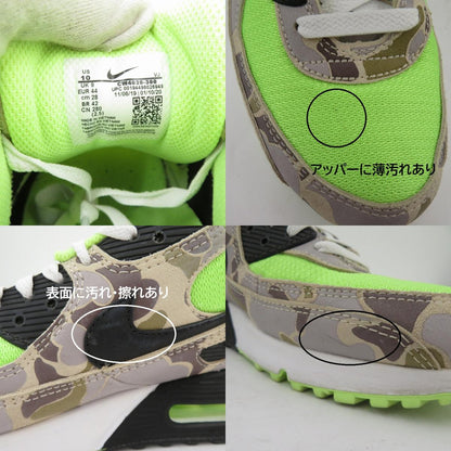 NIKE | ナイキ Air Max 90 "Green Camo" エアマックス90 "グリーンカモ" スニーカー CW4039-300 グリーン 28cm【瀬戸大橋店】