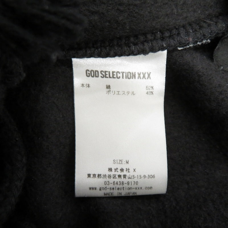 GOD SELECTION XXX | ゴッドセレクショントリプルエックス ×WIND AND SEA Pant パンツ ブラック サイズ：M【瀬戸大橋店】