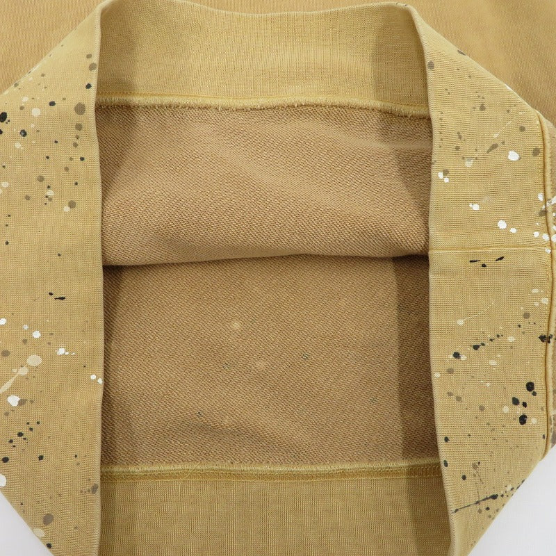 WIND AND SEA | ウィンダンシーウインダンシー PAINT HOODIE パーカー WDS-O-PNT-24-Q2-CS-01 ベージュ サイズ：L【瀬戸大橋店】