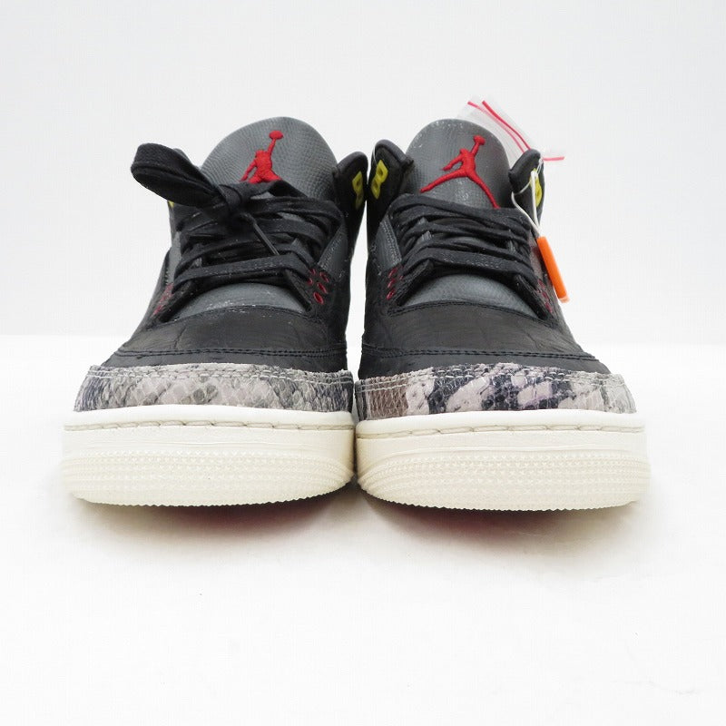 NIKE | ナイキ AJ3 Retro SE 'Animal Instinct 2.0/Safari' スニーカー CV3583-003 エアジョーダン ブラック 26.5cm【瀬戸大橋店】