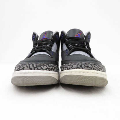 NIKE | ナイキ AJ3 Retro 'Black/Court Purple' スニーカー CT8532-050 エアジョーダン ブラック 28cm【瀬戸大橋店】