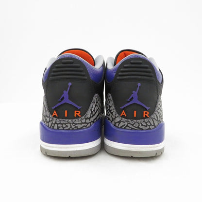 NIKE | ナイキ AJ3 Retro 'Black/Court Purple' スニーカー CT8532-050 エアジョーダン ブラック 28cm【瀬戸大橋店】