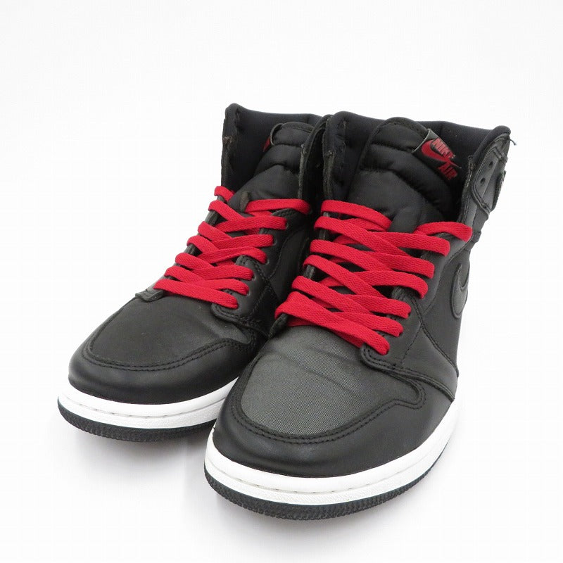 NIKE | ナイキ 'Black/Metallic Silver/Gym Red' スニーカー 555088-060 エアジョーダン ブラック 27.5cm【瀬戸大橋店】