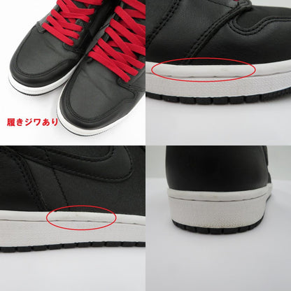 NIKE | ナイキ 'Black/Metallic Silver/Gym Red' スニーカー 555088-060 エアジョーダン ブラック 27.5cm【瀬戸大橋店】