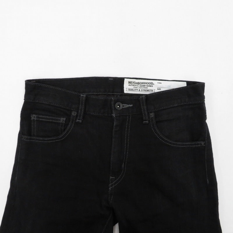 NEIGHBORHOOD | ネイバーフッド デニムパンツ 172BENH-PTM03 ブラック サイズ：S【瀬戸大橋店】