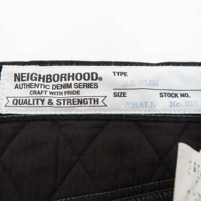 NEIGHBORHOOD | ネイバーフッド デニムパンツ 172BENH-PTM03 ブラック サイズ：S【瀬戸大橋店】