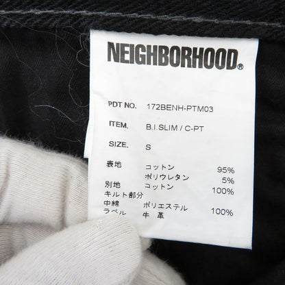 NEIGHBORHOOD | ネイバーフッド デニムパンツ 172BENH-PTM03 ブラック サイズ：S【瀬戸大橋店】