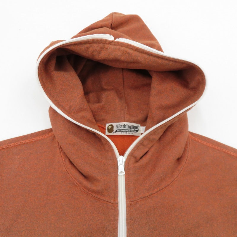 A BATHING APE | アベイシングエイプ A BATHING APE Bape Gradient Full Zip Hoodie パーカー オレンジ サイズ：XL【瀬戸大橋店】