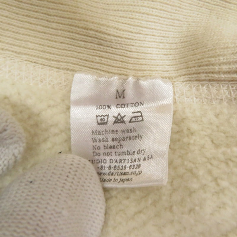 STUDIO DARTISAN | ステュディオダルチザン 45周年石川台 吊り編み SWEAT スウェット ベージュ【瀬戸大橋店】
