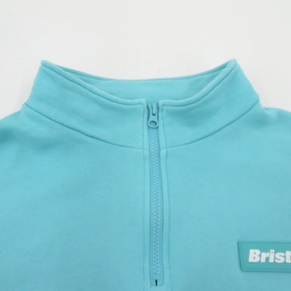 FCRB | エフシーアールビー HALF ZIP STAND COLLAR SWEAT スウェット FCRB-240080 ライトブルー サイズ：XL【瀬戸大橋店】