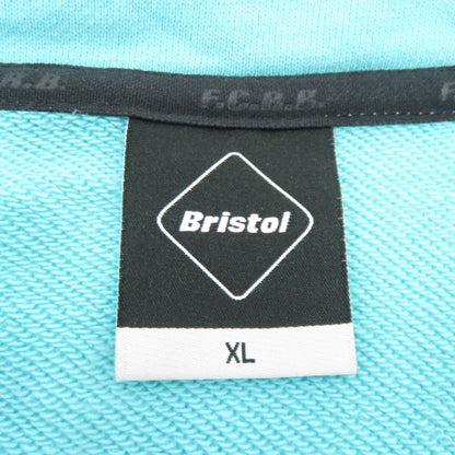 FCRB | エフシーアールビー HALF ZIP STAND COLLAR SWEAT スウェット FCRB-240080 ライトブルー サイズ：XL【瀬戸大橋店】