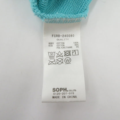 FCRB | エフシーアールビー HALF ZIP STAND COLLAR SWEAT スウェット FCRB-240080 ライトブルー サイズ：XL【瀬戸大橋店】