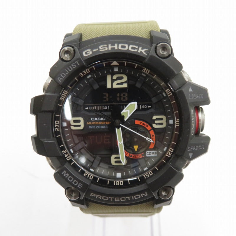 G-SHOCK | ジーショック MASTER OF G - LAND/MUDMASTER 腕時計 GG-1000-1A5 カーキ 文字盤ブラック【瀬戸大橋店】