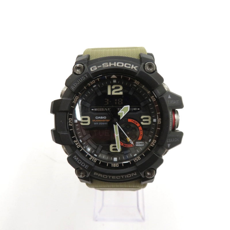 G-SHOCK | ジーショック MASTER OF G - LAND/MUDMASTER 腕時計 GG-1000-1A5 カーキ 文字盤ブラック【瀬戸大橋店】