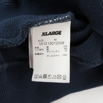 X-LARGE | エクストララージ RETRO CREW NECK SWEAT スウェット 101213012008 ネイビー サイズ：M【瀬戸大橋店】