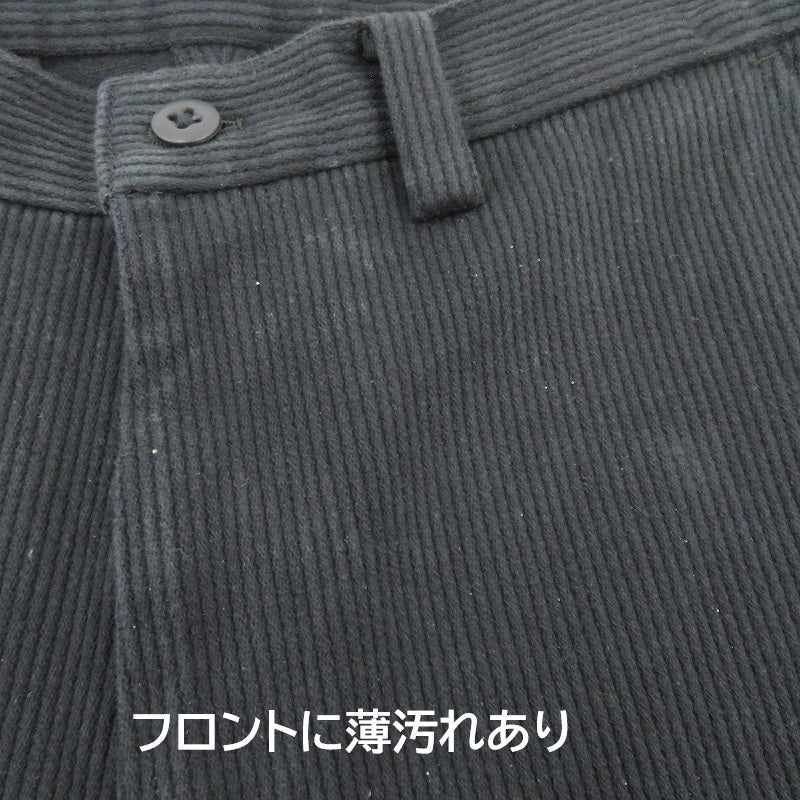 FULL COUNT | フルカウント ベッドフォードクロス テーパードトラウザーズ パンツ 1328 ブラック サイズ：34【瀬戸大橋店】