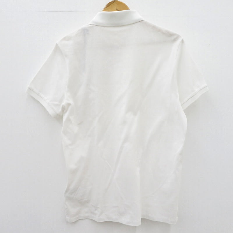 MONCLER | モンクレール SS POLO ポロシャツ H10918A00024 ホワイト サイズ：M【瀬戸大橋店】