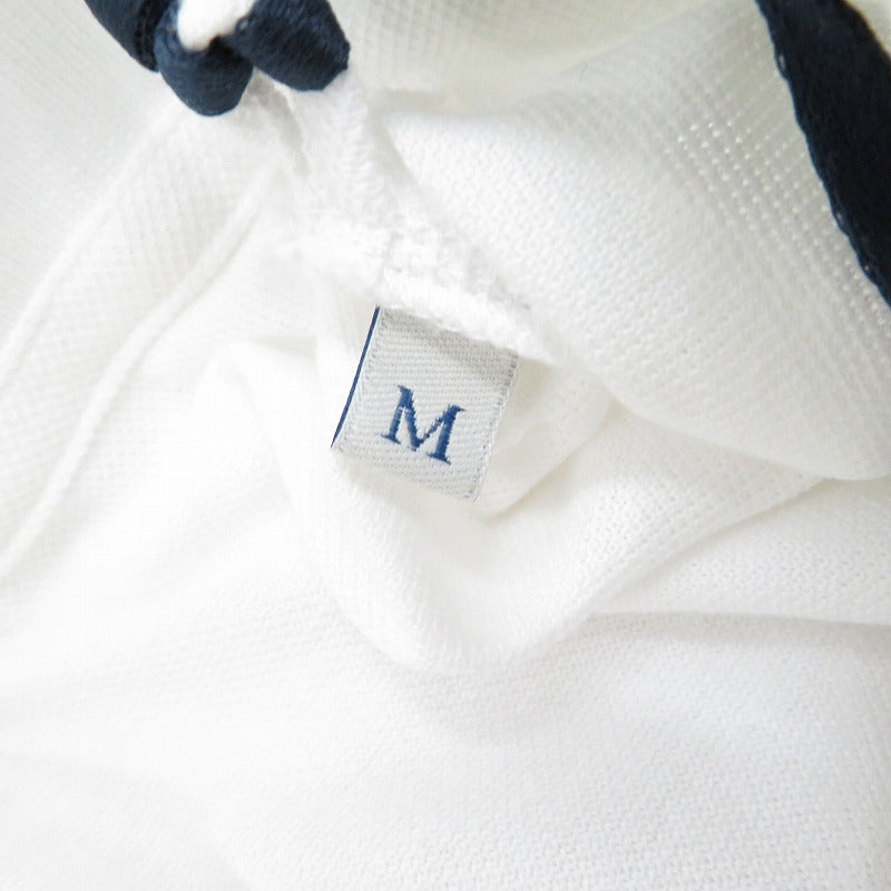 MONCLER | モンクレール SS POLO ポロシャツ H10918A00024 ホワイト サイズ：M【瀬戸大橋店】
