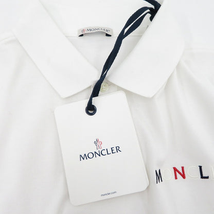 MONCLER | モンクレール SS POLO ポロシャツ H10918A00024 ホワイト サイズ：M【瀬戸大橋店】