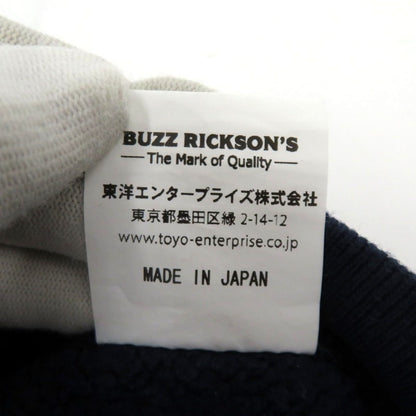 Buzz Rickson's | バズリクソンズ HORIZONTAL KNITTING SWEAT SHIRT スウェット BR69140 ネイビー サイズ：XL【瀬戸大橋店】