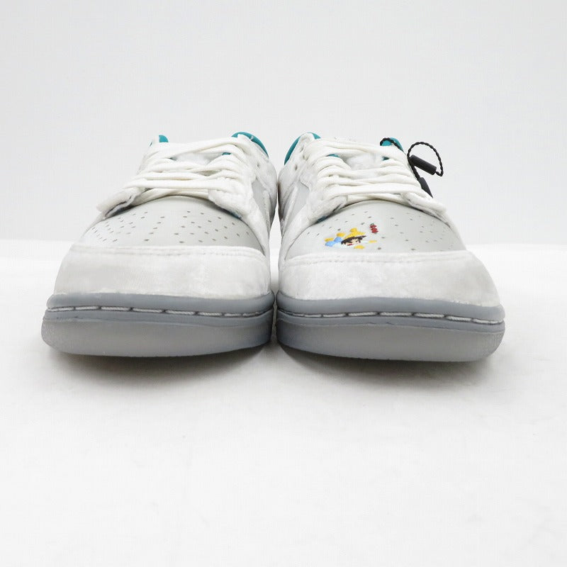 NIKE | ナイキ WMNS Dunk Low 'Ice White Green' スニーカー DO2326-001 ダンク ホワイト 23.5cm【瀬戸大橋店】
