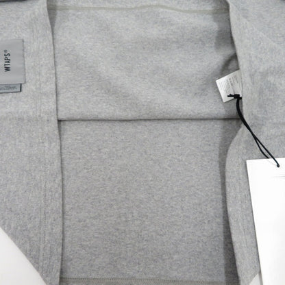W)TAPS | ダブルタップス 40PCT UPARMOURED / LS / COTTON 長袖Ｔシャツ 242ATDT-LTM03S グレー サイズ：2【瀬戸大橋店】